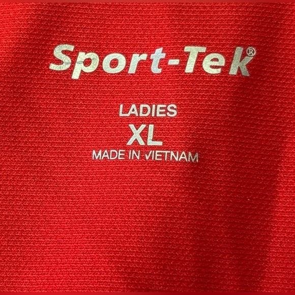 Iowa State Cyclones Women's Red Embroidered 1/4 Zip Performance Shirt Size XL - Picture 4 of 5